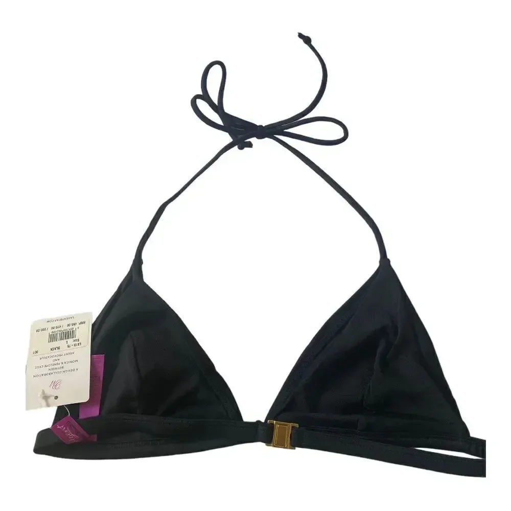 NWT Agent Provocateur Taylor Bikini Top Monica Penelope Cruz Halter Strappy Swim